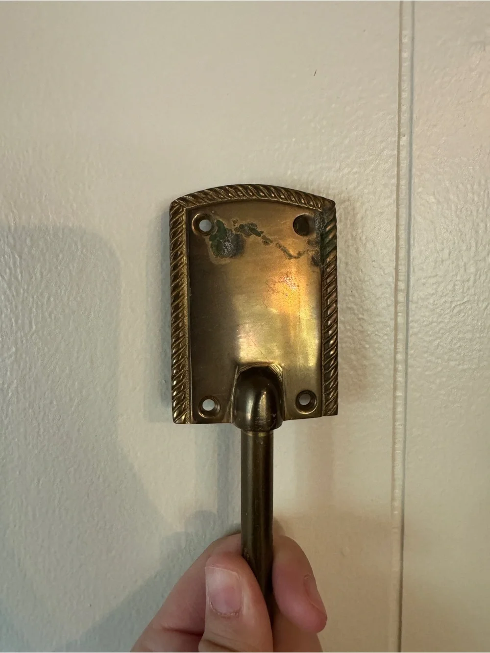 VTG Brass Bow Curtain Tiebacks